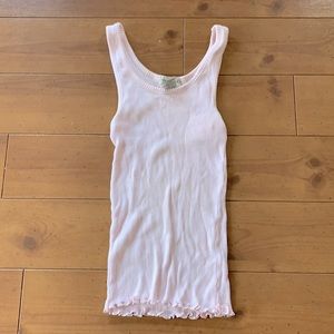 BANANA REPUBLIC light pink tank top